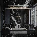Koupelnové nástěnné LED svítidlo SWE042-1W 80 cm Chrome OSW-20142