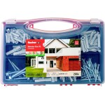 Fischer 577866 Meister-Box XL Universal + S Box s výběrem hmoždinek 30 mm, 40 mm, 50 mm 266 díly