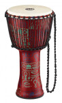 Meinl PADJ1-L-G Travel Rope Tuned Djembe Goat Head 12” - Pharaoh's Script