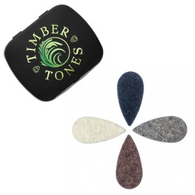 Timber Tones Felt Tones Teardrop Mixed 4-Pack Tin