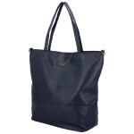 Trendová dámská koženková kabelka přes rameno Ramira, modrá