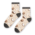 Ponožky 159-092 Melange Light Beige - Steven 35/37
