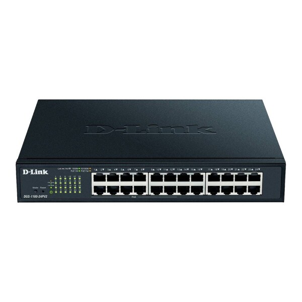D-Link DGS-1100-24PV2/E DGS-1100-24PV2/E síťový switch RJ45 24 portů 48 Gbit/s funkce PoE