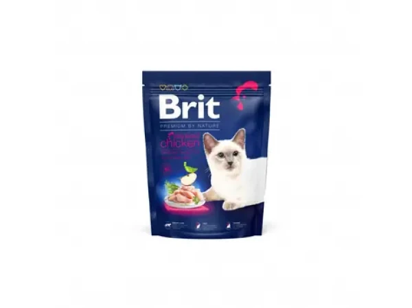 Brit Premium by Nature Cat Sterilized Chicken 300 g / Prémiové krmivo / pro dospělé kastrované kočky (8595602552993)