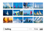 Nástěnný kalendář 2026 Helma - Sailing