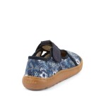Chlapecké plátěné barefoot přezůvky CANVAS T-BAR BLUE Froddo G1700439-5 - 36