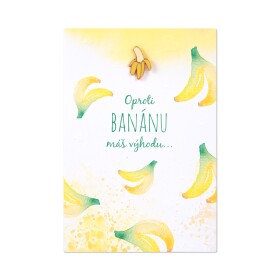 Přání s broží - Banán - Albi