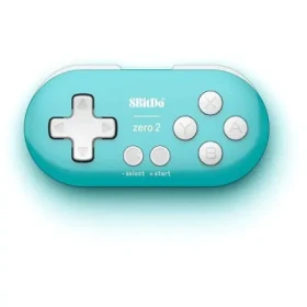 8BitDo Zero 2 modrá / Bezdrátový ovladač / Bluetooth / pro Windows Android Sraspberry Pi Switch (RET00222)