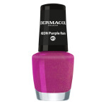 Dermacol Lak na nehty Neon Purple Rain č.41, 5ml