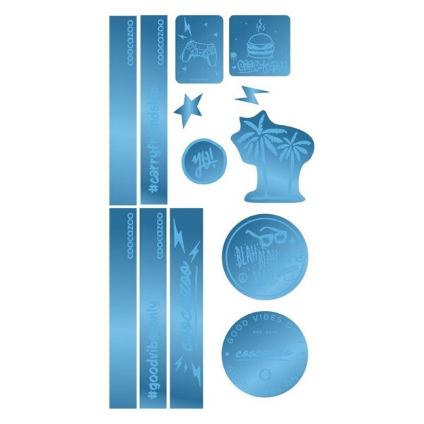 Reflexní samolepky StickyRicky - Blue