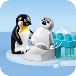 LEGO LEGO® DUPLO® 10442 Rodinky divokých zvířat: Tučňáci a lvi