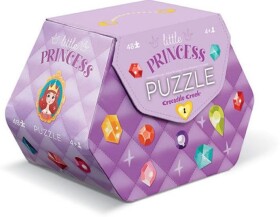 Puzzle truhlička: Little Princess/Malá princezna (48 dílků)