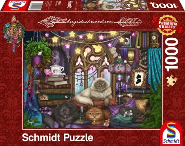 SCHMIDT Puzzle Kočky a pohovka