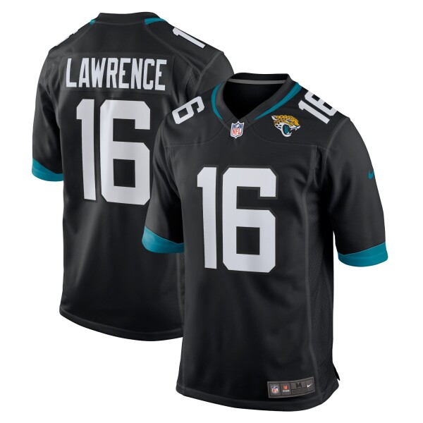 Nike Pánský dres Jacksonville Jaguars NFL Trevor Lawrence #16 Game - Černá Velikost: XL