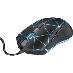 Trust GXT 133 Locx Gaming černá / Herní myš / Optická / 4000 DPI / 6 tlačítek / USB / 1.8m (22988-T)