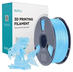 Sunlu PLA Twinkling lesklá modrá / Struna pro 3D tiskárnu / PLA / 1,75 mm / 1 kg (PLA Twinkling Blu)