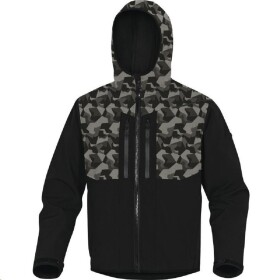 Bunda HORTEN2 softshellová černo-maskáčová 3XL černo-maskáčová