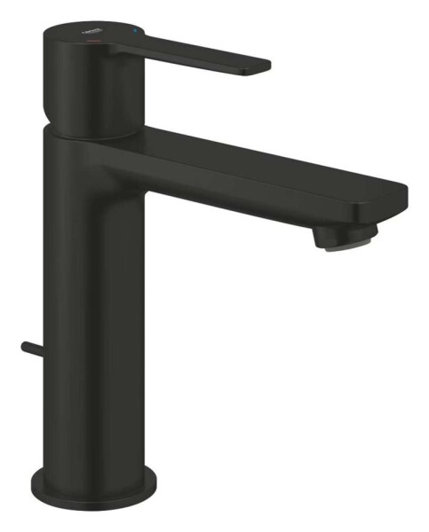 GROHE - Lineare New Umyvadlová baterie s výpustí, matná černá 321142431