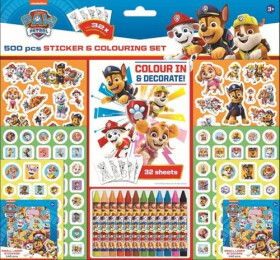 Tlapková patrola Samolepkový set