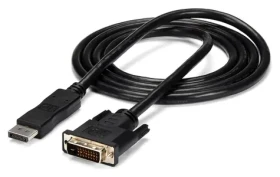 StarTech DP2DVIM / Kabelový adaptér / DisplayPort na DVI-D / 1920x1200 / 1,8 m (DP2DVIMM6)