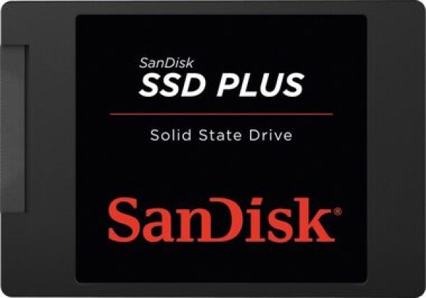 SanDisk Plus 2TB / SSD / 2.5 / SATA III / čtení: 545MBs / zápis: 450MBs / 7mm / MTBF: 1.75mil (SDSSDA-2T00-G26)