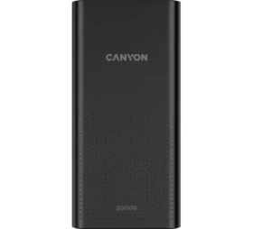 CANYON PB-2001 20000 mAh černá / Powerbanka / 5V / 2.1A / 2x USB-A / Smart IC (CNE-CPB2001B)