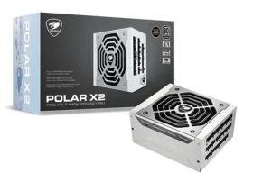 COUGAR Polar X2 1050W stříbrná / PC zdroj / ATX 3.1 / 1050 W / 80 PLUS Platinum / modulární (CGR-POLAR-X2-1050)