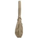 Trendy dámský kožený kabelko-batoh Ruoxi, taupe