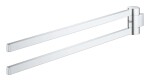 GROHE - Selection Dvojitý držák na ručníky, otočný, chrom 41063000