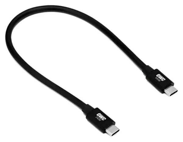OWC Thunderbolt 5 (0,3 m) černá / Kabel USB-C / Thunderbolt 5 (OW-CBLTB5C0.3M)