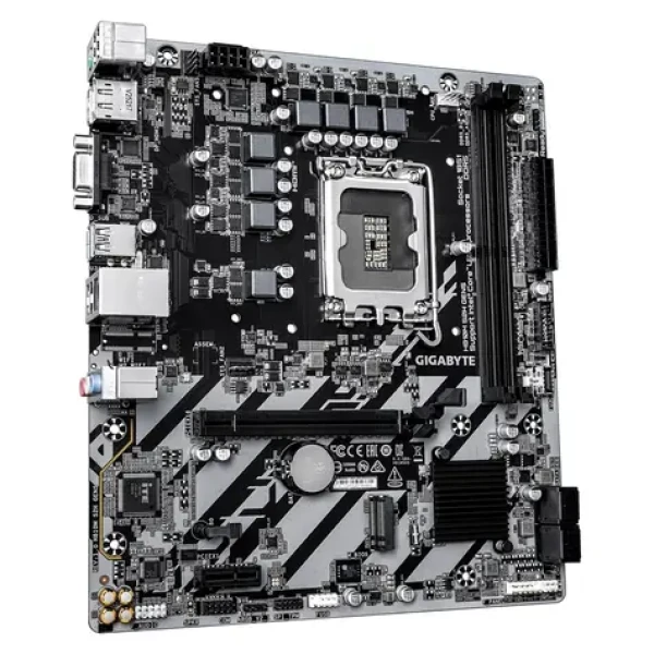 GIGABYTE H810M S2H GEN5 / Základní deska / LGA 1851 / 2x DDR5 6400 / PCIe 5.0 / GbE LAN / mATX (H810M S2H GEN5)