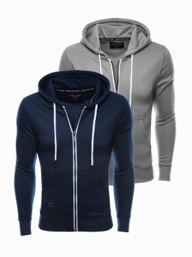 Ombre Clothing Men's zip-up sweatshirt mix
