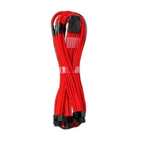 CableMod PRO ModMesh 8-Pin PCIe Trojtý prodlužovací kabel 60 cm - červená (CM-PCSR-16P3-N60KR-5PC-R)