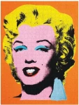 GALISON Oboustranné puzzle Andy Warhol: Marilyn