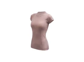 SENSOR MERINO AIR dámské triko kr.rukáv dusty pink