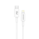 Dudao Datový kabel L6X / USB-C / Lightning 20W / 1 m / bílá (181516)
