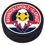Mustang Puk Washington Capitals NHL Slapshot Mascot Textured Puck
