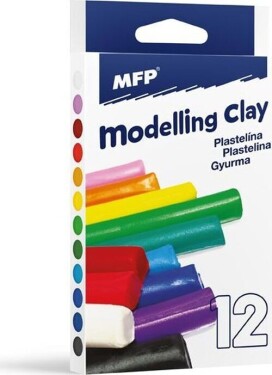 Modelovací hmota - sada 12 ks