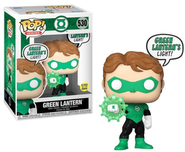 Funko POP Heroes: DC - Green Lantern (Glows in the Dark) #530