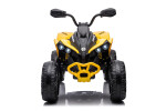 Mamido Dětská elektrická čtyřkolka Can-Am Renegade | R/C | 180W | 4x4 | 12V14Ah | EVA žluté