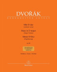 Mše D dur op. 86 - varhanní verze - Antonín Dvořák