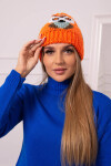 Dámská čepice Ofelia K349 oranžová UNI