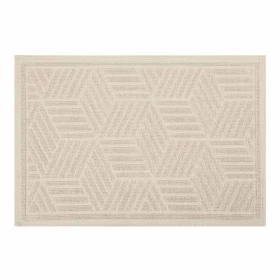 Spirella CUBO koupelnová předložka 50 x 80 cm béžová / bavlna / protiskluzová (7610583192158)