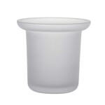 Kielle - Náhradní díly Náhradní nádobka pro WC kartáč, matné sklo 90403230