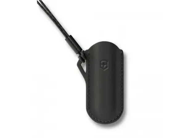 VICTORINOX Kožené pouzdro pro kapesní nůž Classic Dark Illusion černá (4.0670.3)