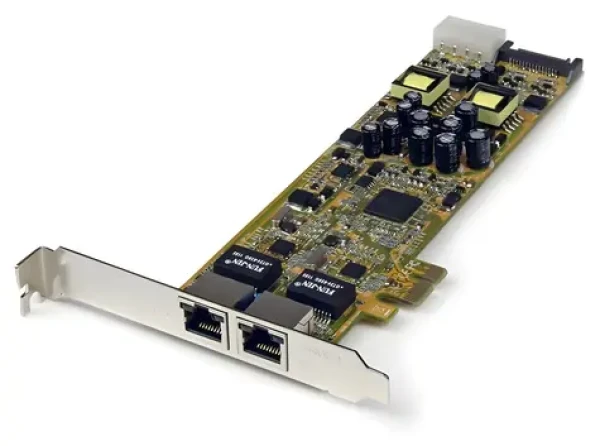 StarTech 2-Port Gigabit PoE PSE síťová karta / Síťová karta / PCI Express / 10/100/1000 / RJ45 (ST2000PEXPSE)