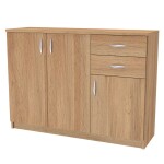 Nábytek Mikulík Komoda program sektor č.16 - hl. 43 cm ROZMĚR: (š x h x v): 130 x 43 x 80 cm