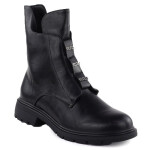 Dámská kotníková zateplená obuv W MR2501-4 JEZ454A Černá - Jezzi černá 38