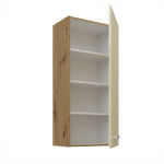 Horní skříňka Artisan 50 G-108 1F Barva korpusu: Dub artisan, Barva dvířek: Bílý lesk