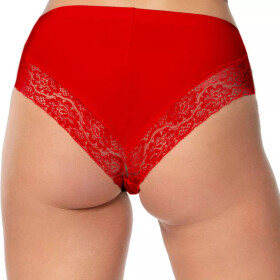 Dámské brazilky Cheekie brasil red - JULIMEX červená M